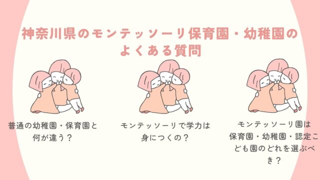 神奈川県のモンテッソーリ保育園・幼稚園のよくある質問
