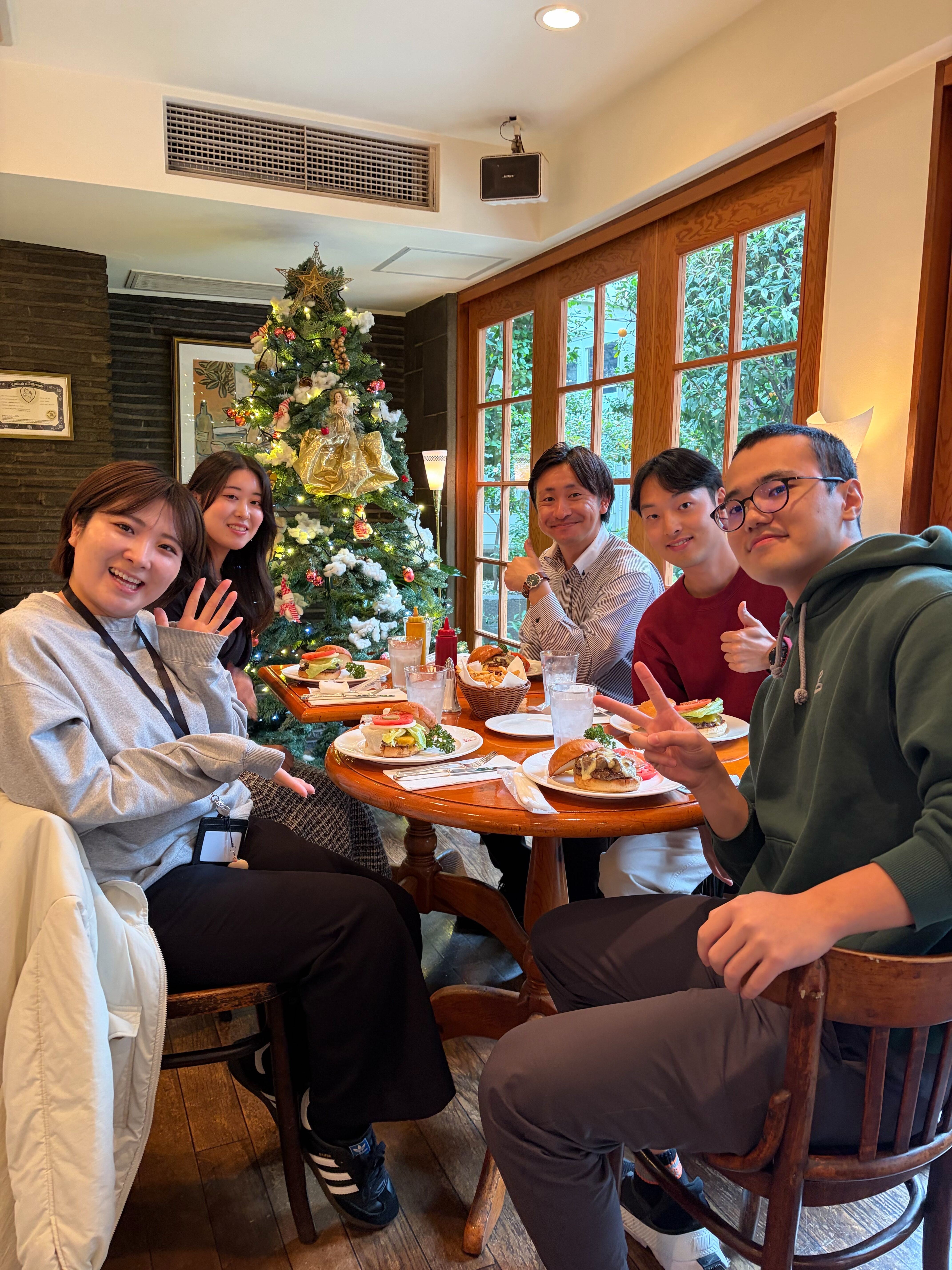 シャッフルランチの様子